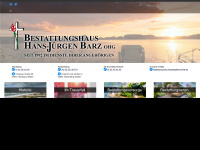 bestattung-barz.de Webseite Vorschau