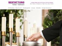 bestattung-weiz.at Webseite Vorschau