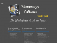 bestattungen-cullmann.de Webseite Vorschau