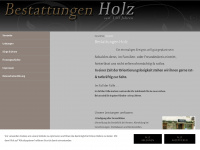 bestattungen-holz.de Webseite Vorschau