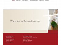 bestattungen-kespe.de Webseite Vorschau