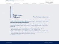 bestattungen-plassmann.de Webseite Vorschau