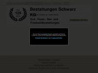 bestattungen-schwarz-kg.de Webseite Vorschau