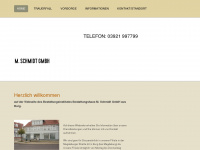 bestattungshaus-burg.de Webseite Vorschau