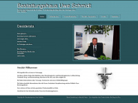 bestattungshaus-uwe-schmidt.de Webseite Vorschau