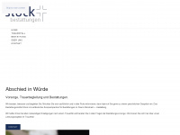bestattungsinstitut-stock.de Webseite Vorschau
