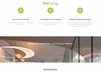 bestlight.ch Webseite Vorschau