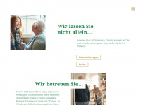 sentivo.ch Webseite Vorschau