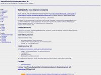 betriebliche-informationssysteme.de Webseite Vorschau