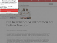 betten-gaebler.de Webseite Vorschau