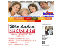 betten-hansel.de Webseite Vorschau