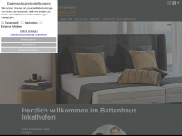 bettenhaus-inkelhofen.de Webseite Vorschau