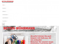 betten-wuehrmann.de Webseite Vorschau