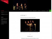 lyr-hic.ch Webseite Vorschau
