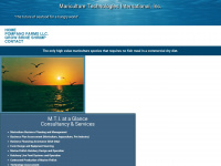 mariculturetechnology.com Webseite Vorschau