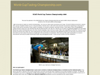 world-cuptasting-championship.com Webseite Vorschau