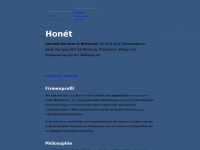 honet.de Webseite Vorschau
