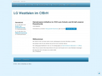 cfbrh-lgwf.de Webseite Vorschau