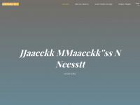 jack-macks.de Webseite Vorschau