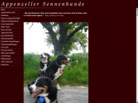 appenzellersennenhunde.de Webseite Vorschau