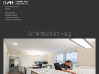 architekturbuero-haug.de Webseite Vorschau