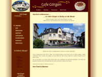 cafe-baeckerei-goergen.de Webseite Vorschau