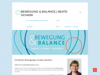 bewegung-balance.de Webseite Vorschau