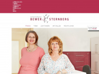 bewer-sternberg.de Webseite Vorschau