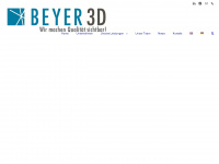 beyer3d.de Webseite Vorschau