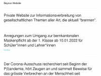 beyous.ch Webseite Vorschau