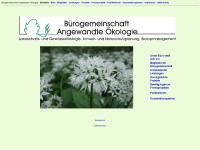 bg-ang-oekologie.de Webseite Vorschau