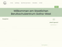 sbz-gotha-west.de Webseite Vorschau