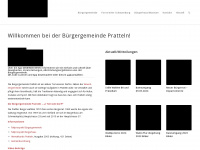 bg-pratteln.ch Webseite Vorschau