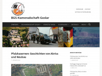 bgs-kameradschaft-goslar.de Webseite Vorschau