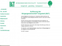 bgt-tangstedt.de Webseite Vorschau