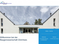 bgzuerichsee.ch Webseite Vorschau