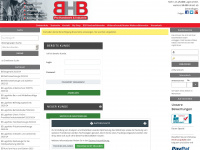 bhb-shop.de Webseite Vorschau