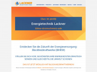 lackner-bhkw.at Webseite Vorschau