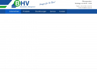 bhv-sarau.de Webseite Vorschau