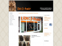 bi-hair.de Webseite Vorschau