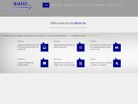 biatec.ch Webseite Vorschau