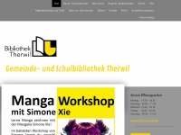 bibliothek-therwil.ch Webseite Vorschau