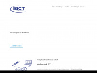 bict.ch Webseite Vorschau