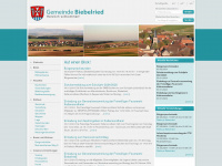 biebelried.de Webseite Vorschau