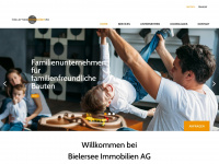 bielerseeimmobilien.ch Webseite Vorschau