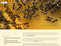 bienen-uster.ch Webseite Vorschau