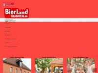 bierland-franken.de Webseite Vorschau