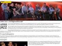 bigbandworkshop.at Webseite Vorschau