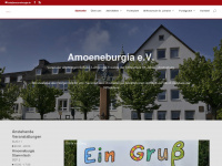 amoeneburgia.de Webseite Vorschau