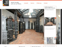 antik-ofen-galerie.de Webseite Vorschau